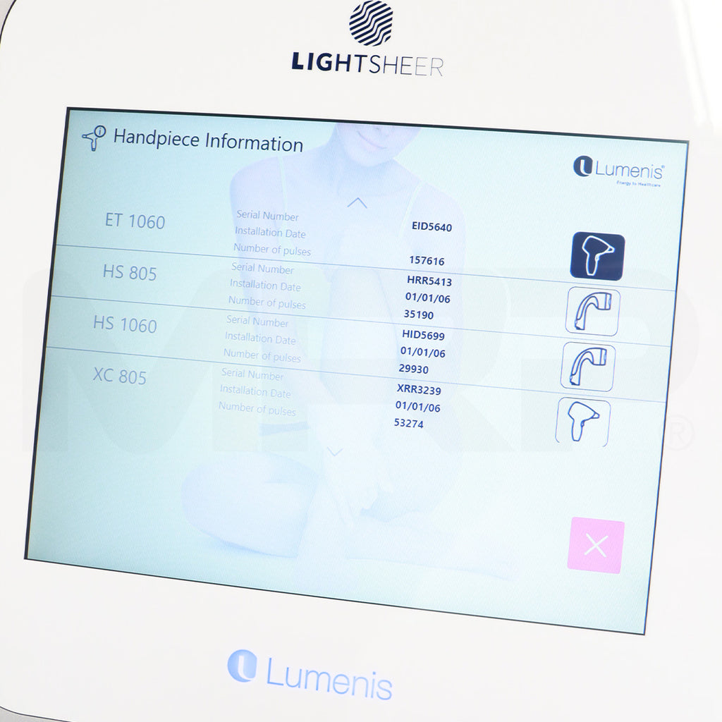 2019 Lumenis LightSheer Quattro Diode Laser Hair Removal System