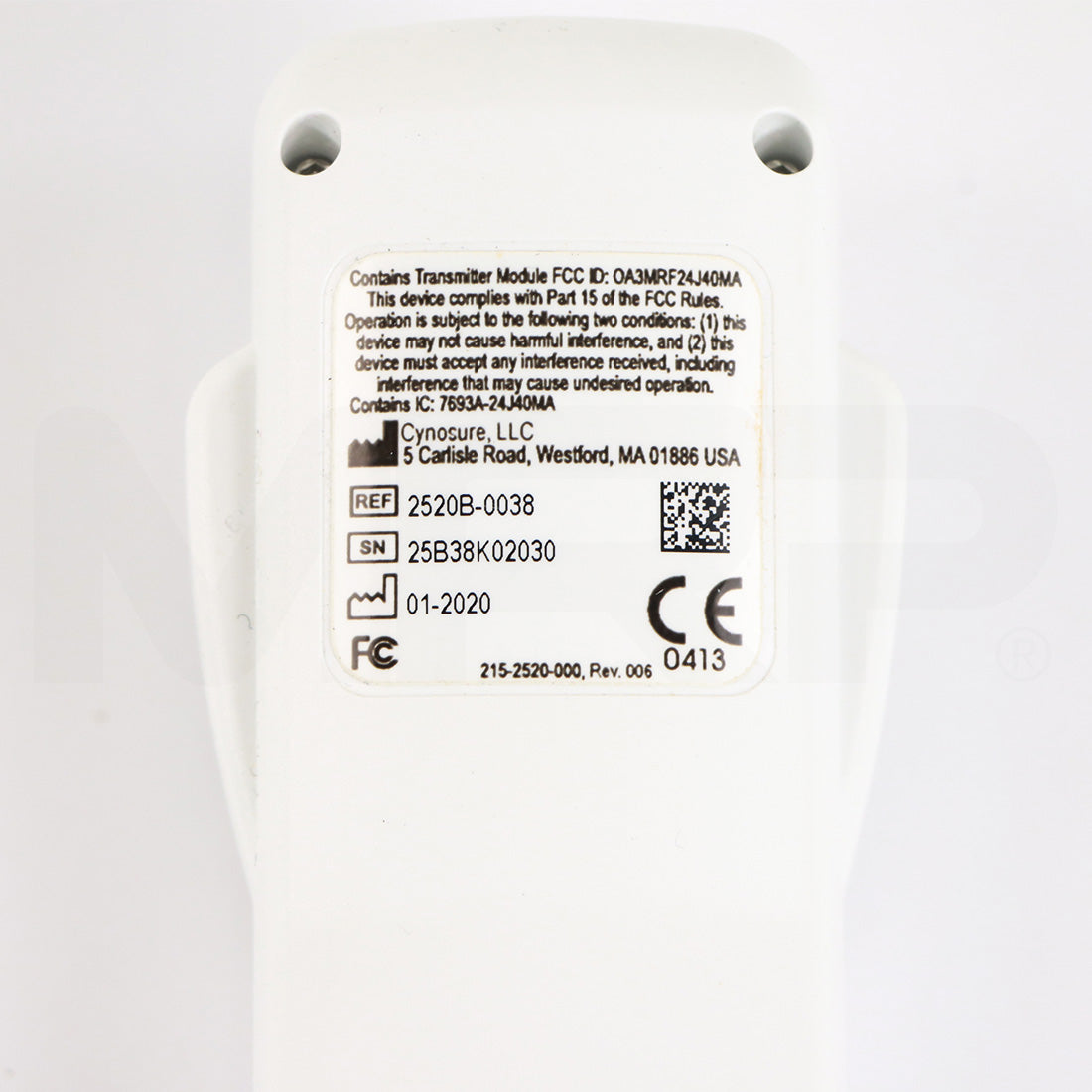 2019 Cynosure Palomar Icon System Skintel Serial