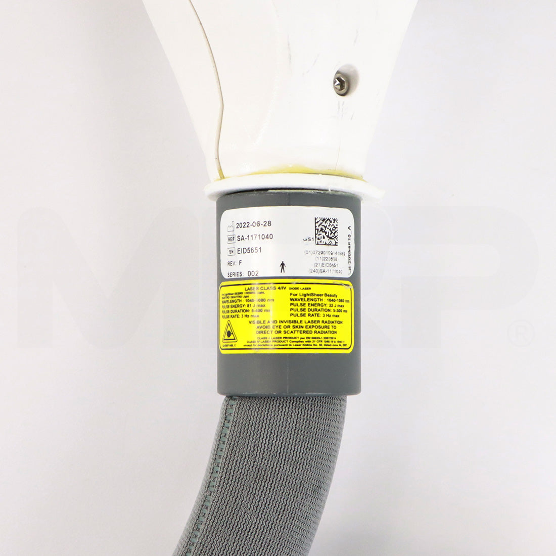 2018 Lumenis LightSheer Desire Diode System ET 1060nm Handpiece Serial