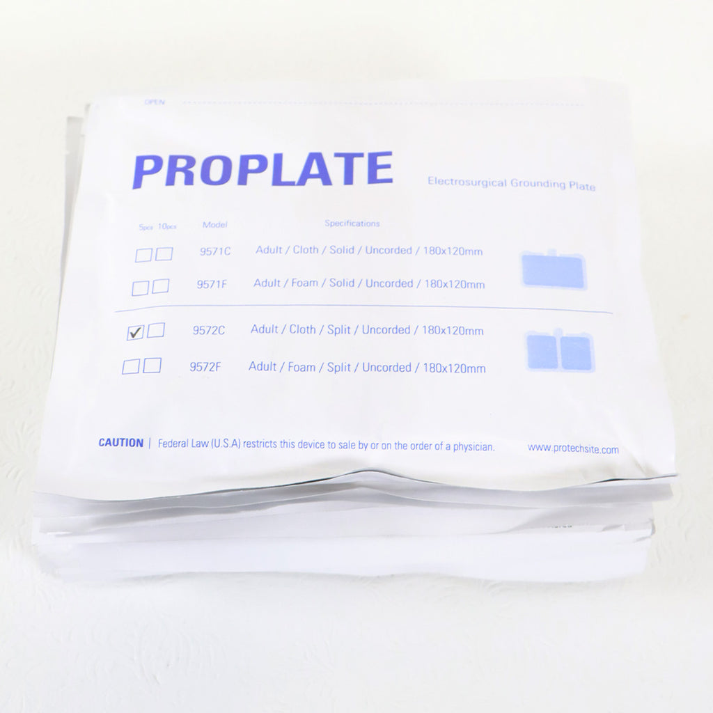 Darwin Proplate Adult/Cloth/Split 9572C Electrosurgical Grounding Plate x13 Pc