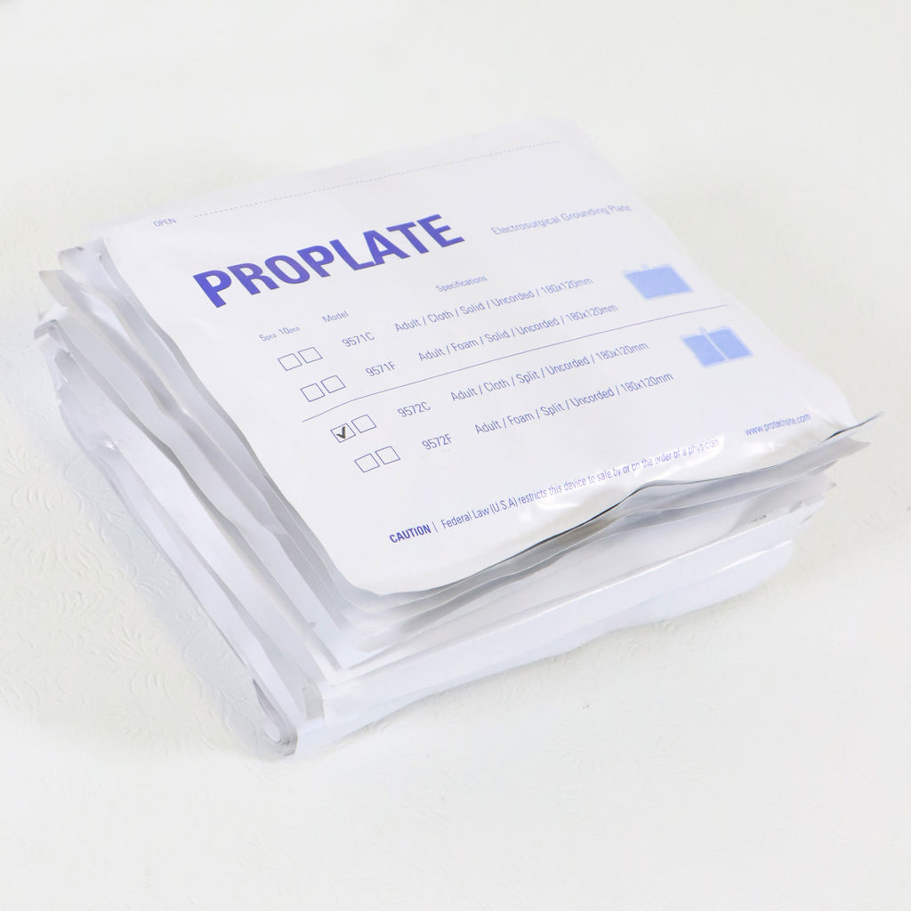 Darwin Proplate Adult/Cloth/Split 9572C Electrosurgical Grounding Plate x13 Pc