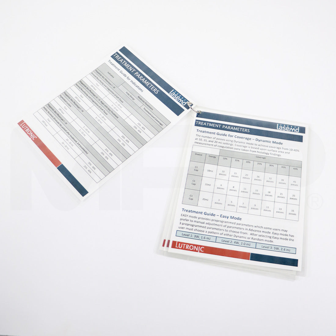 Lutronic LaseMD Operation Guidelines Clinician Guide Laminated