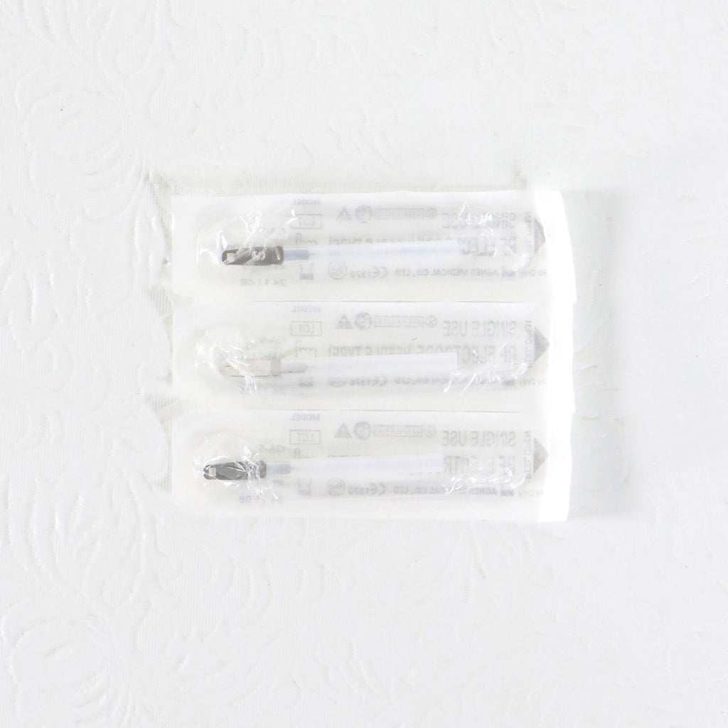 Agnes Medical RF Electrode Needle Type Micro-Insulated Model GA-S 3pc