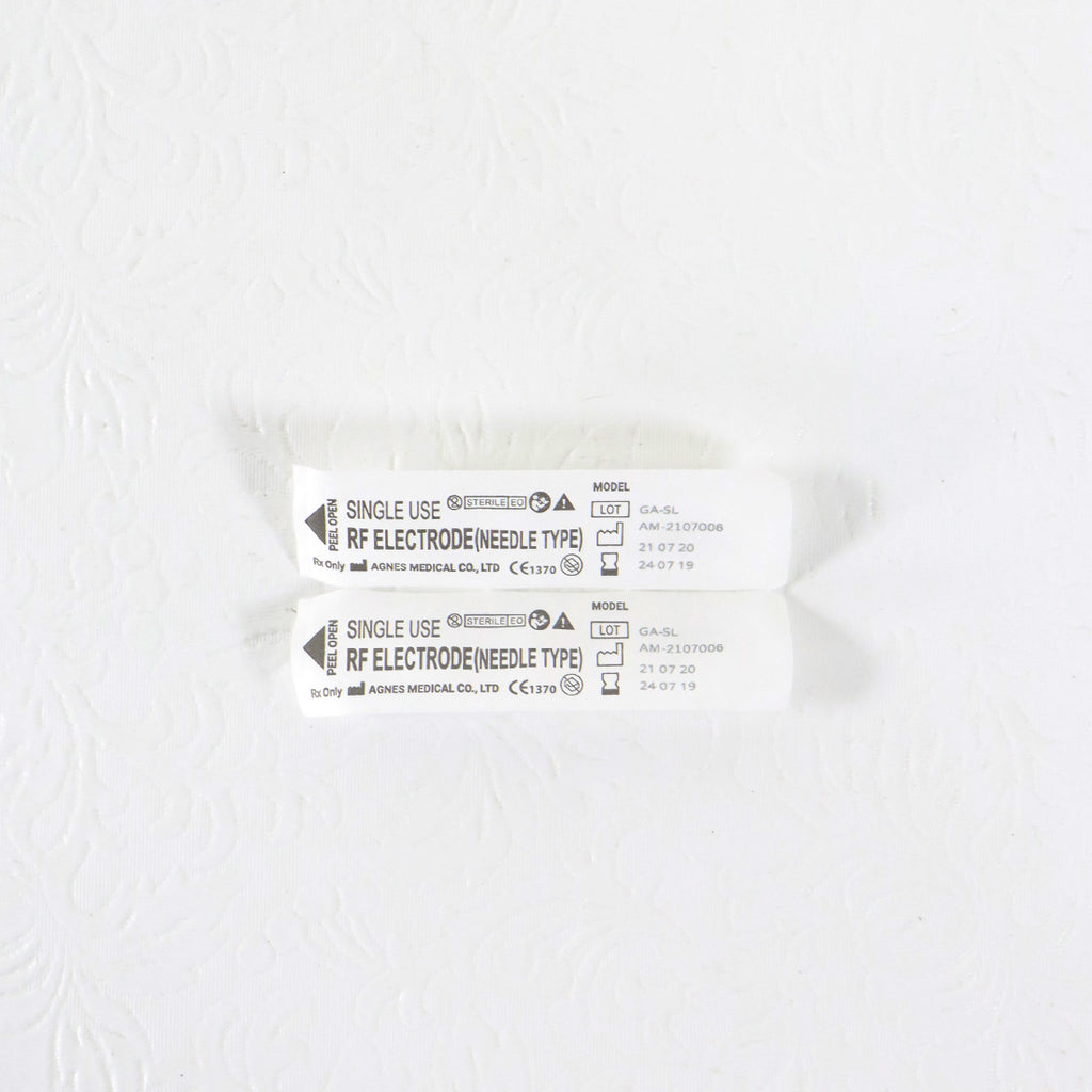 Agnes Medical RF Electrode Needle Type Micro-Insulated Model GA-SL 2pc