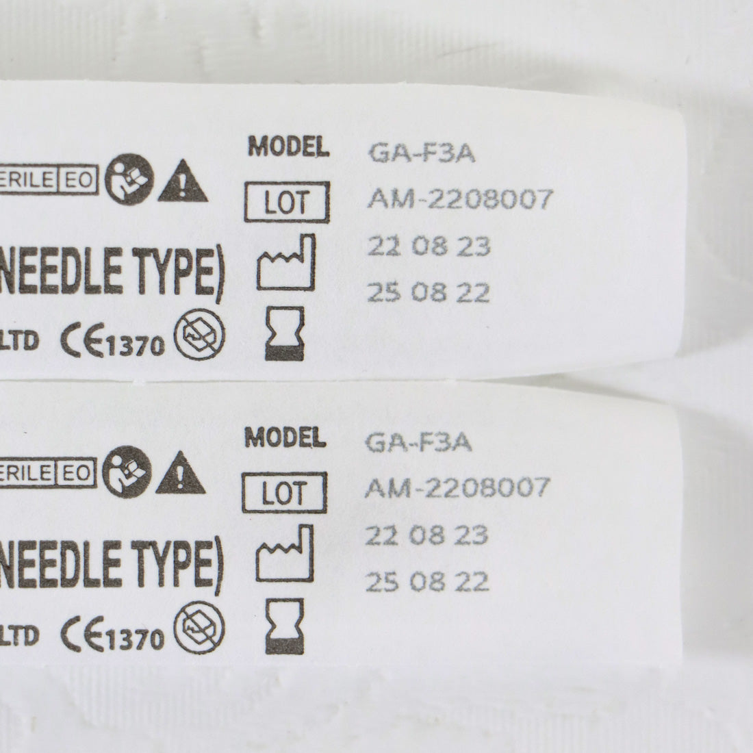 Agnes Medical RF Electrode Needle Type Micro-Insulated Model GA-F3A 2pc