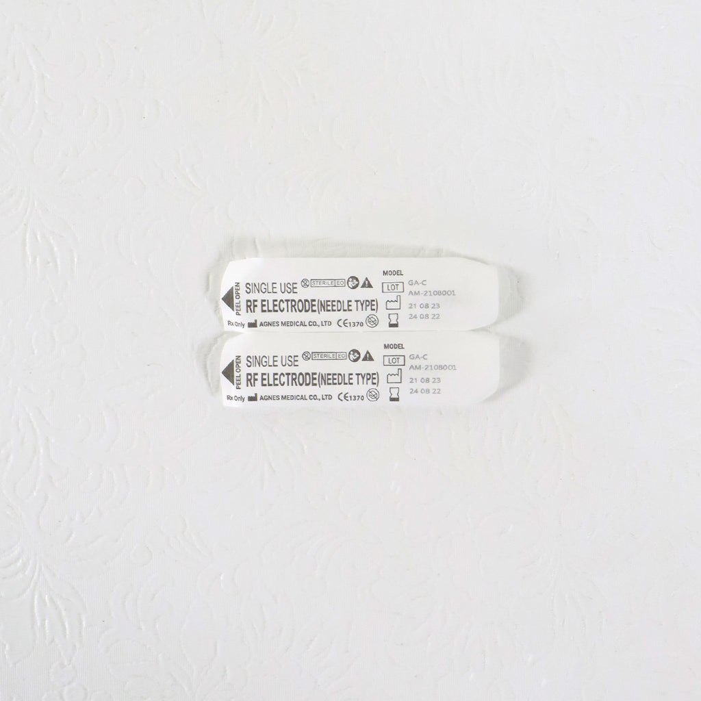 Agnes Medical RF Electrode Needle Type Micro-Insulated Model GA-C 2pc