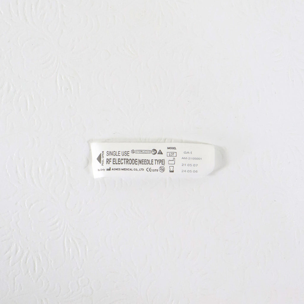 Agnes Medical RF Electrode Needle Type Micro-Insulated Model GA-I 1pc