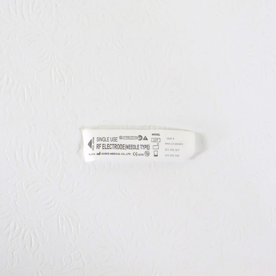 Agnes Medical RF Electrode Needle Type Micro-Insulated Model GA-I 1pc