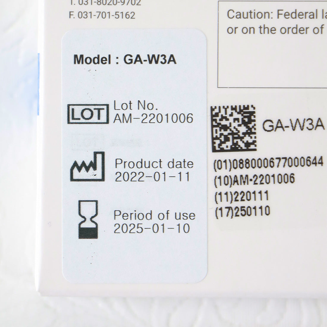 Agnes Medical RF Electrode Needle Single Use x5 Pack GA-W3A Exp 01/2025