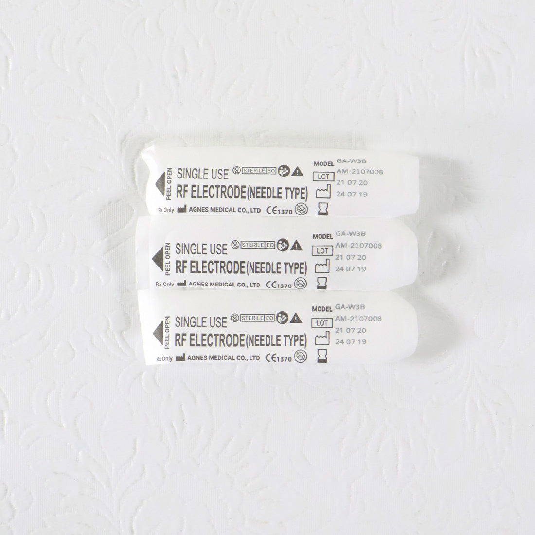AGNES Medical RF Electrode Type Model GA-W3B 3x EXP 07/2024