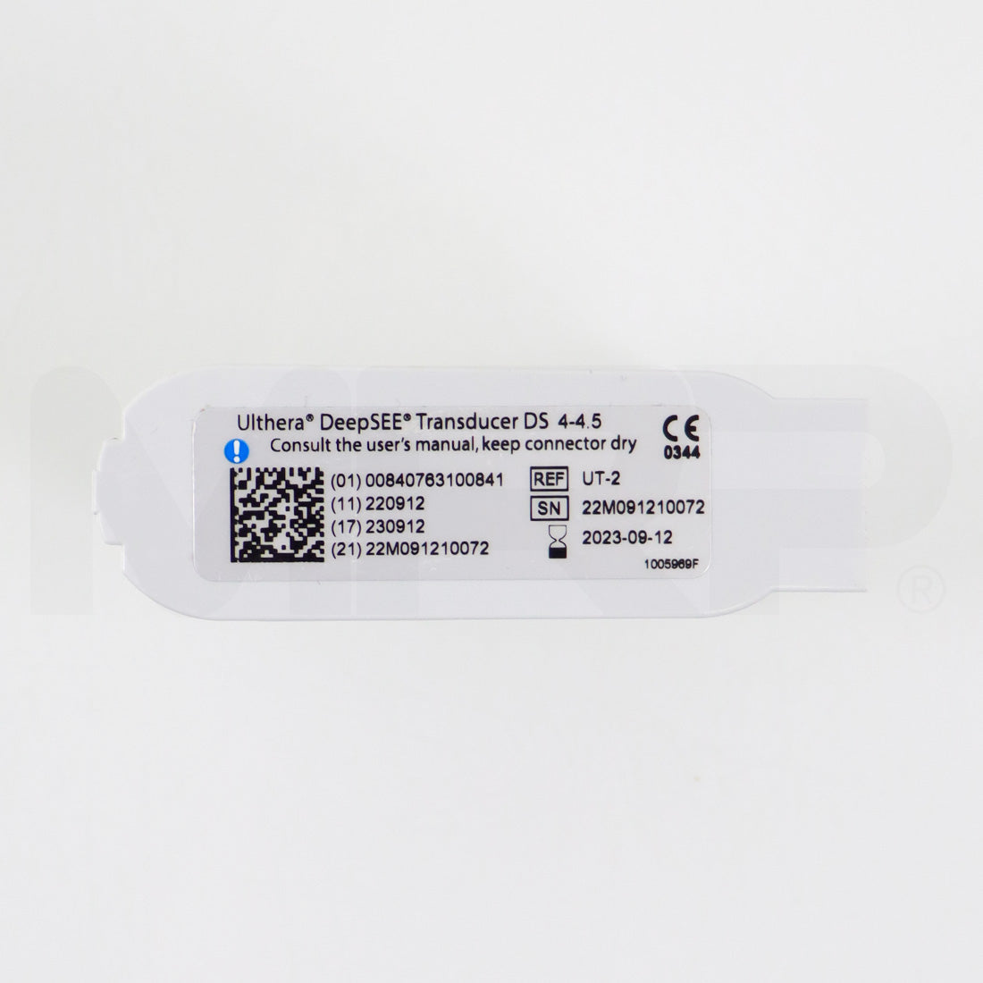 Ulthera DeepSee Transducer DS 4-4.5 Blue 1144 Lines Remaining