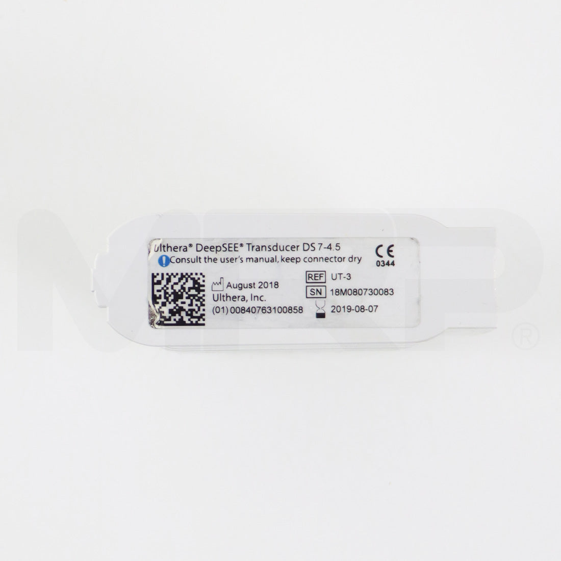 Ulthera DeepSee Transducer DS 7-4.5 Purple 1490 Lines Remaining