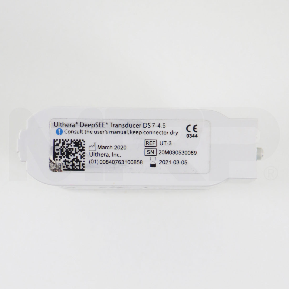 Ulthera DeepSee Transducer DS 7-4.5 Purple 1635 Line Remaining