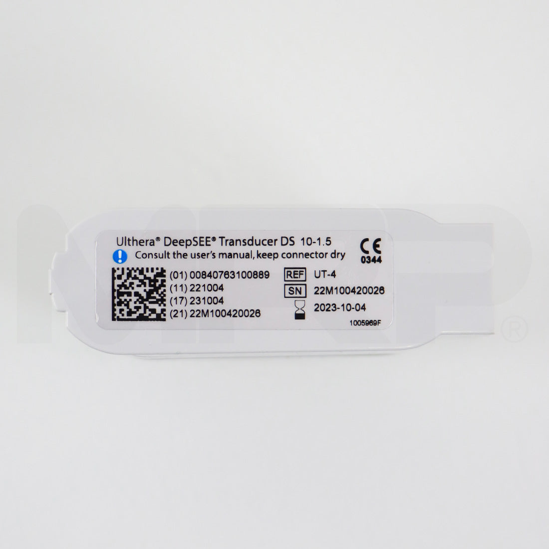 Ulthera DeepSee DS 10-1.5 Transducer Ultrasound Orange 1561 Lines Remaining