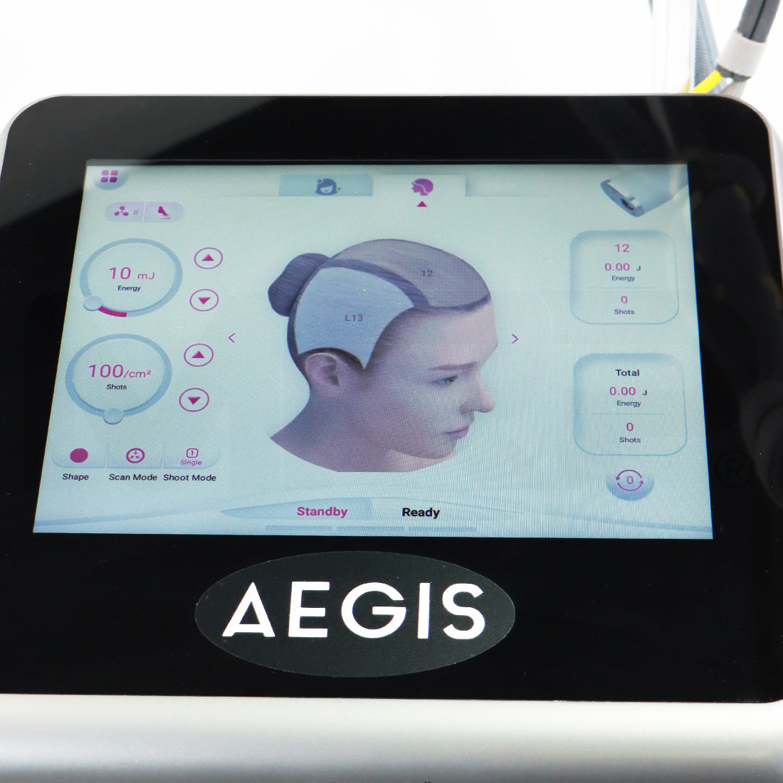 2022 Wingderm Perigee Renuva Aegis System Head Screen