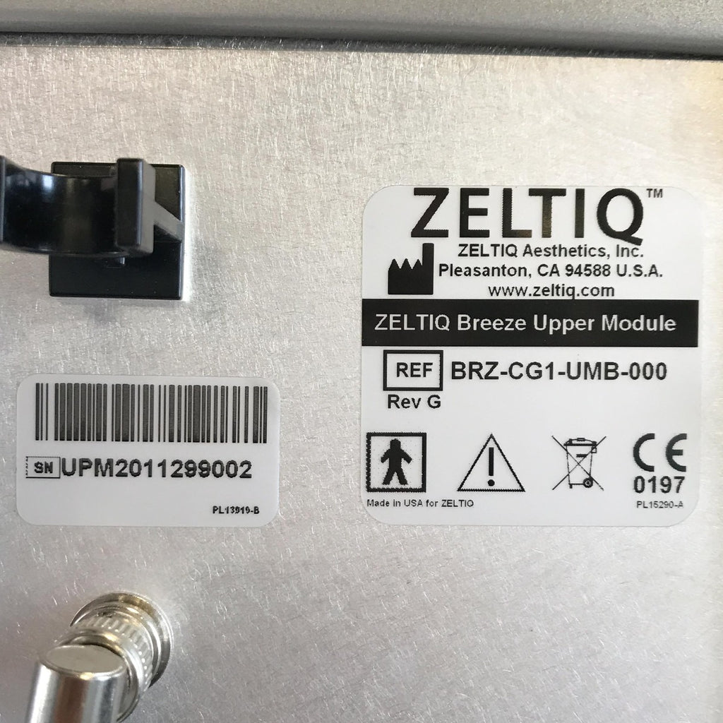 2011 Zeltiq CoolSculpting CoolADVANTAGE Body Contour Cool Sculpt Cool Advantage