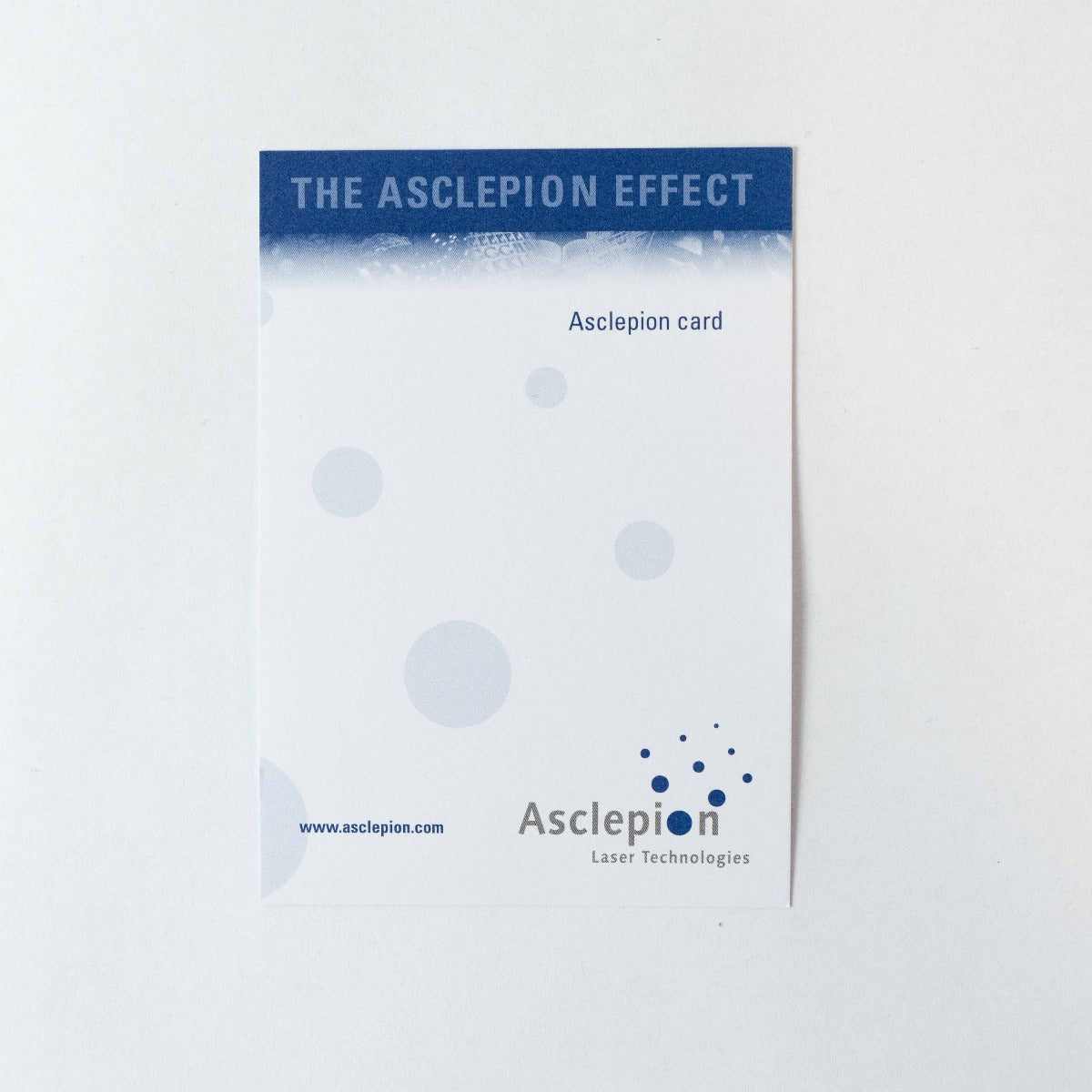 Asclepion Pretreatment Patient information Handout & Custom Appointment Card