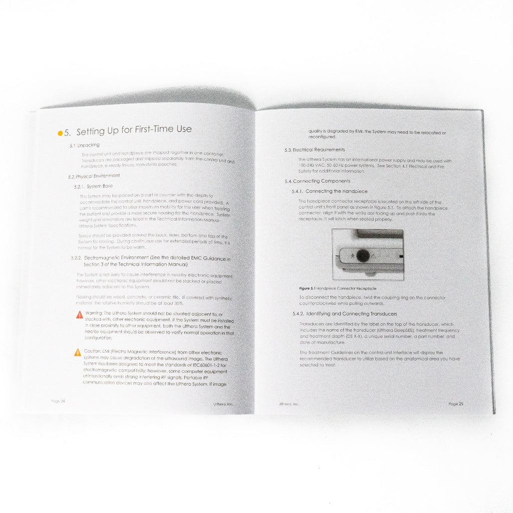 Ulthera Ultherapy DeepSee INSTRUCTIONS FOR USE Deep See User's Manual 1002539IFU