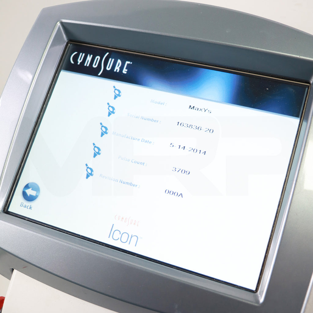 2015 Cynosure Icon IPL Laser Hair Removal MaxR MaxYs 2520-003