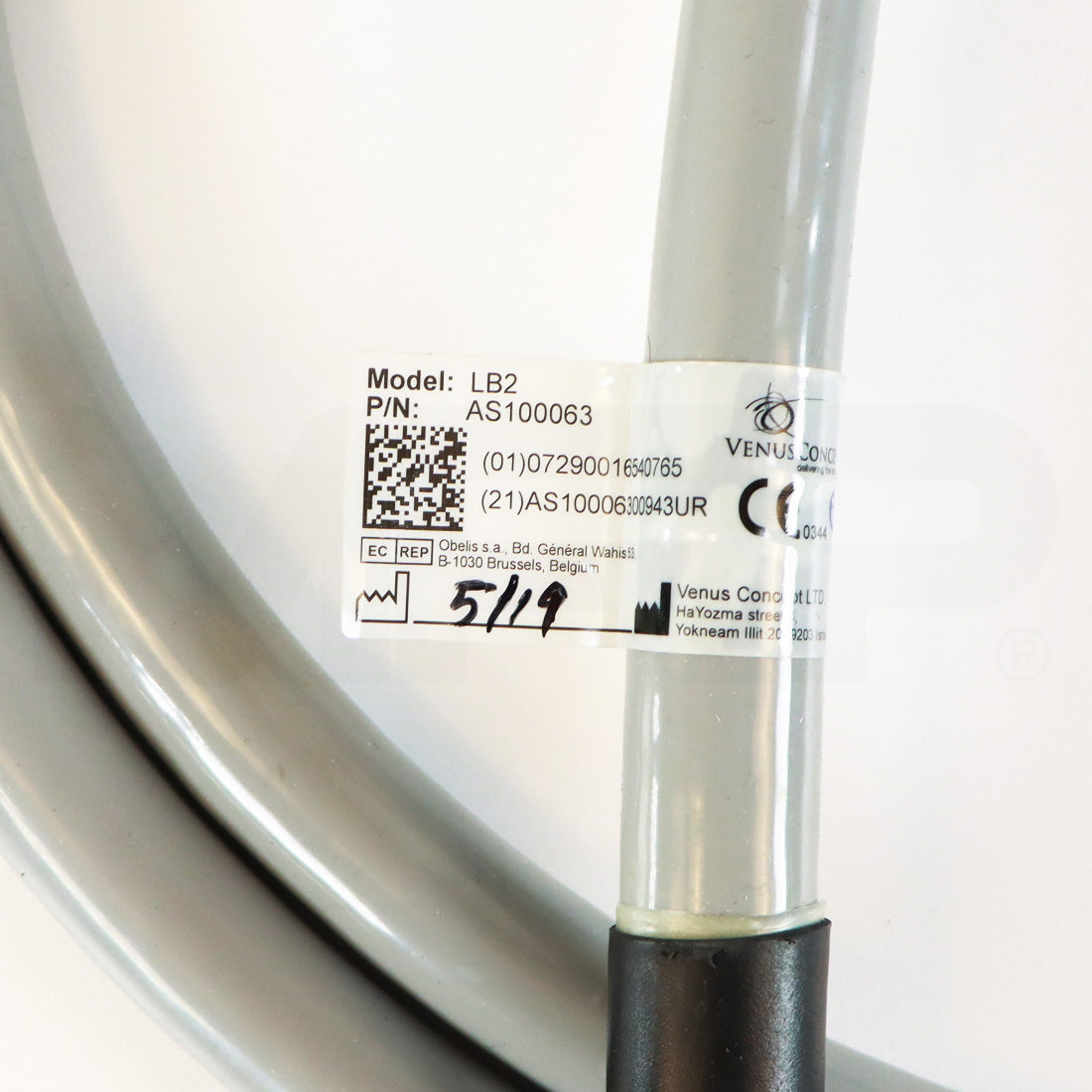 2014 VenusConcept Venus Legacy System Body Handpiece Serial