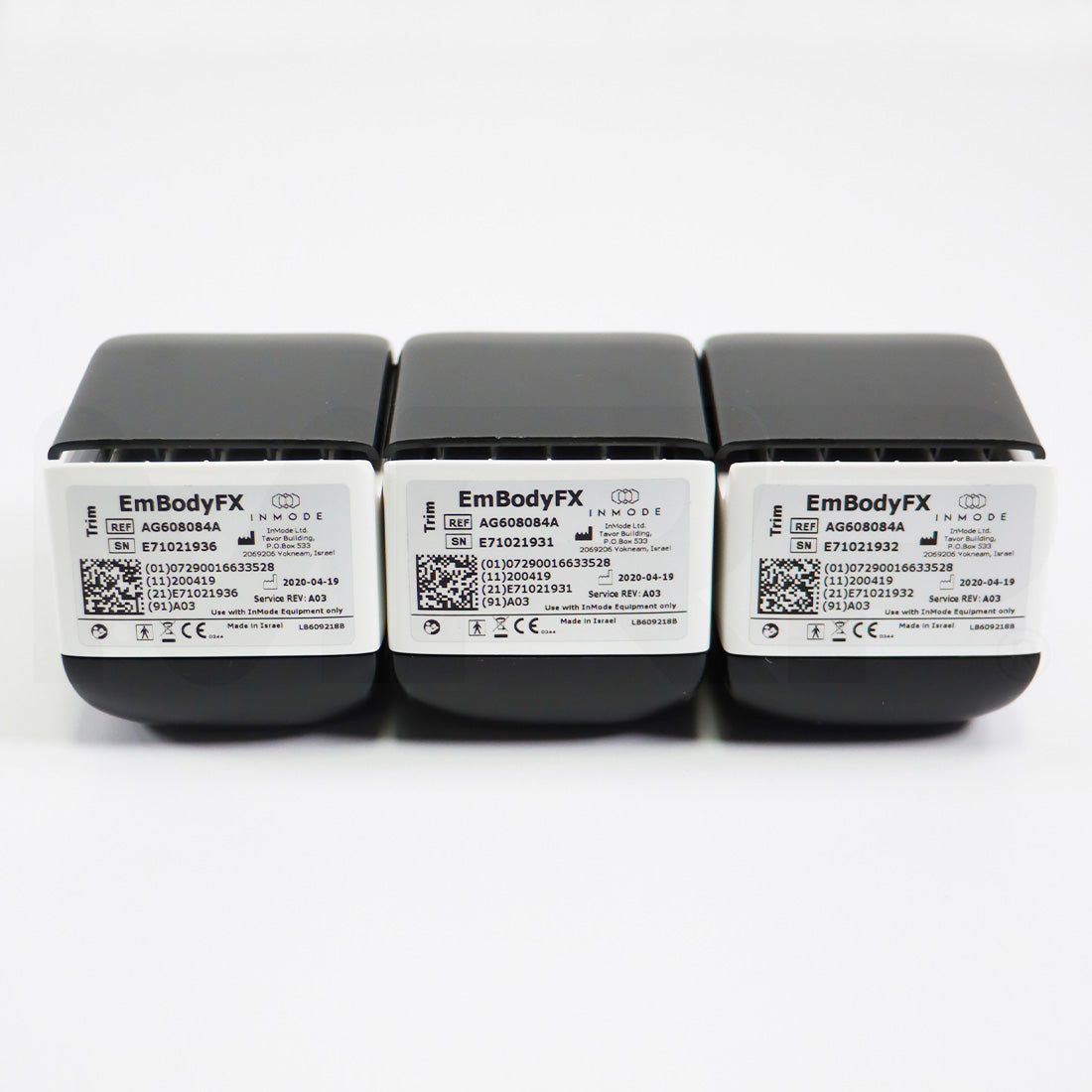 2020 InMode Evolve X Embody Transform Applicators System