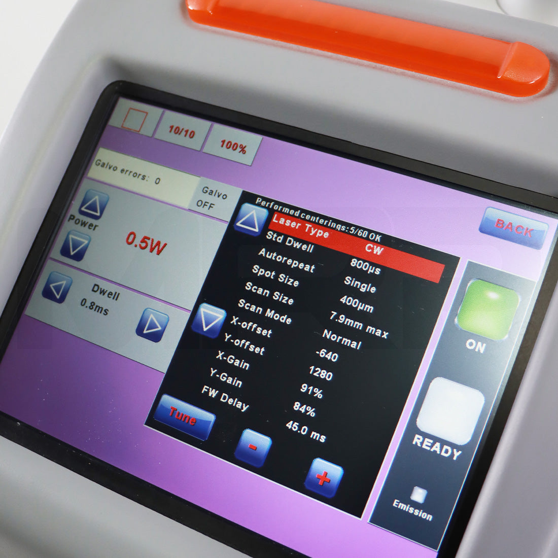 2018 DEKA SmartXide Touch C60 CO2 HI-Scan Dot Laser System M110C1