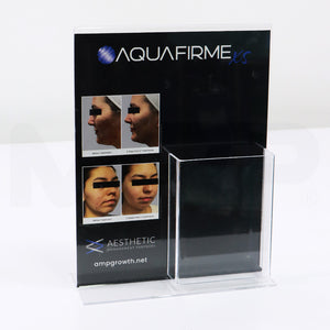 AMP AquafirmeXS Marketing Display Brochure Pamphlet Holder