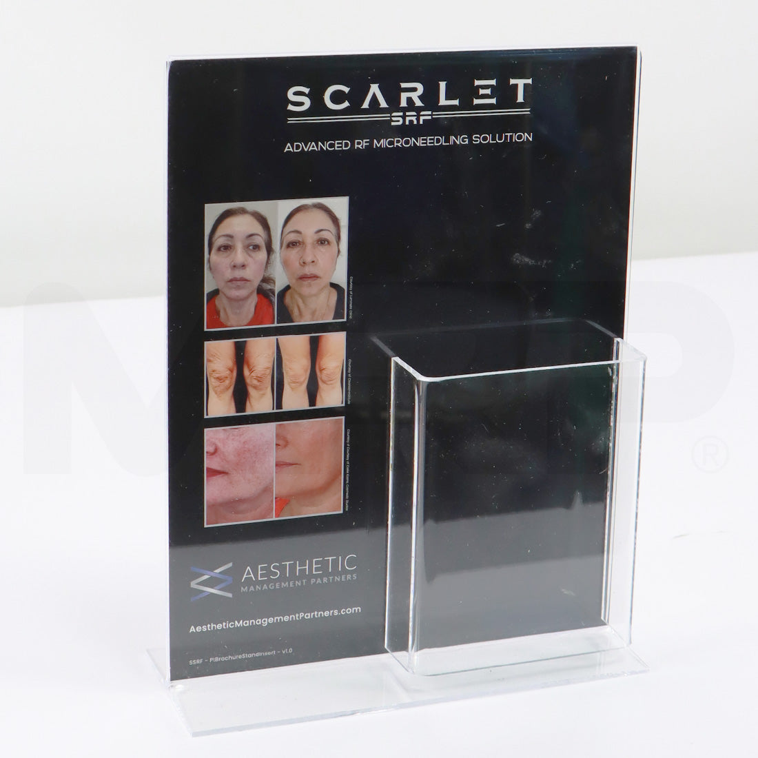 Scarlet SRF Advanced Solution Marketing Pamphlet Holder