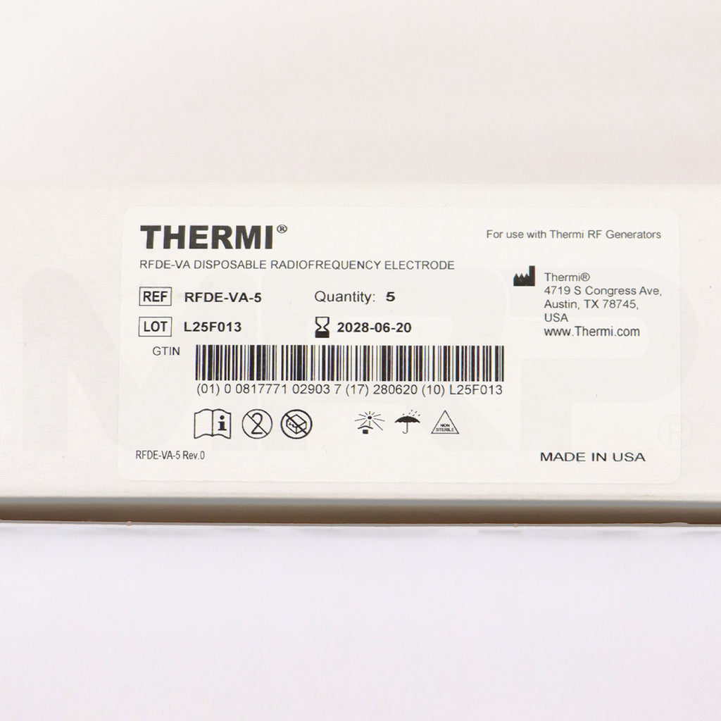 ThermiRF RFDE-VA-5 Disposable RF Electrodes Probe 5pk EXP 2028
