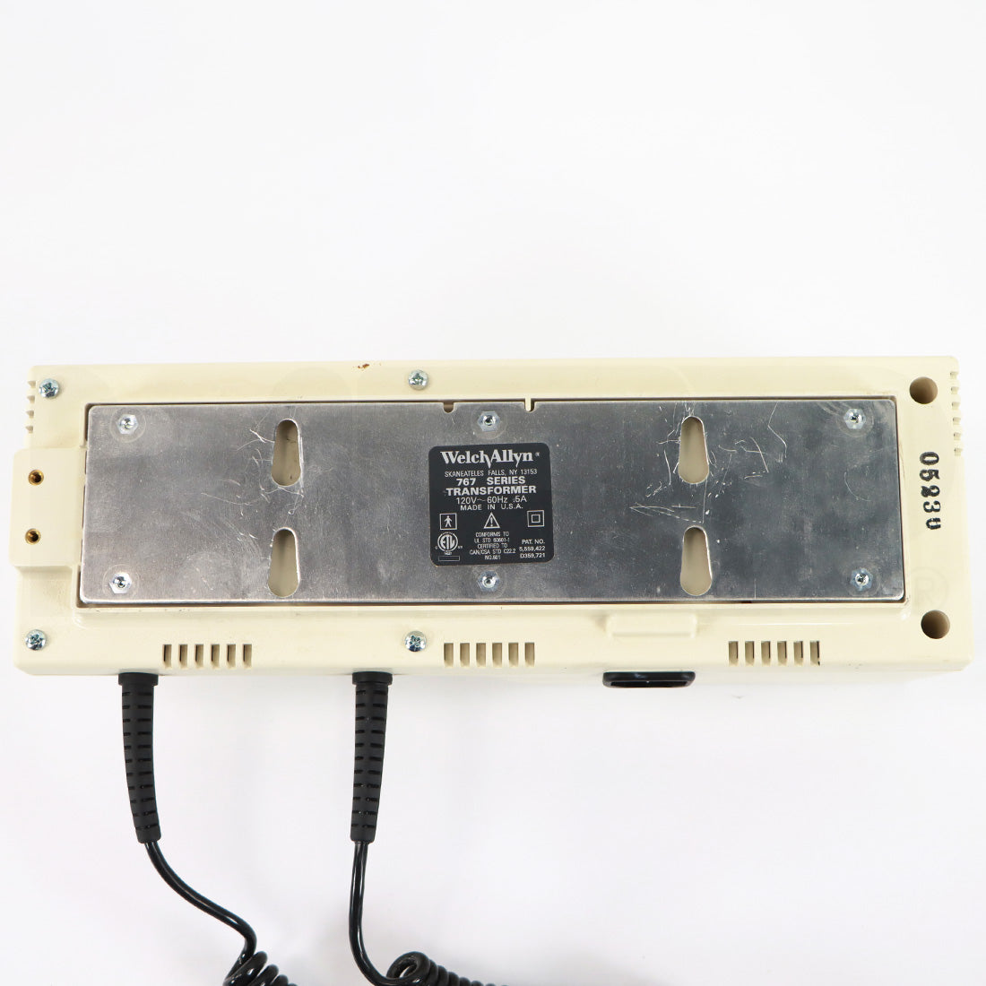 Welch Allyn Ophthalmoscope and Otoscope Diagnostic Wall Transformer Bottom