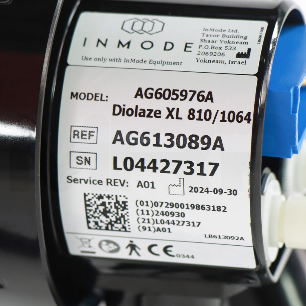 2024 InMode OptimasMAX System Mopheau8 Diolaze XL Serial