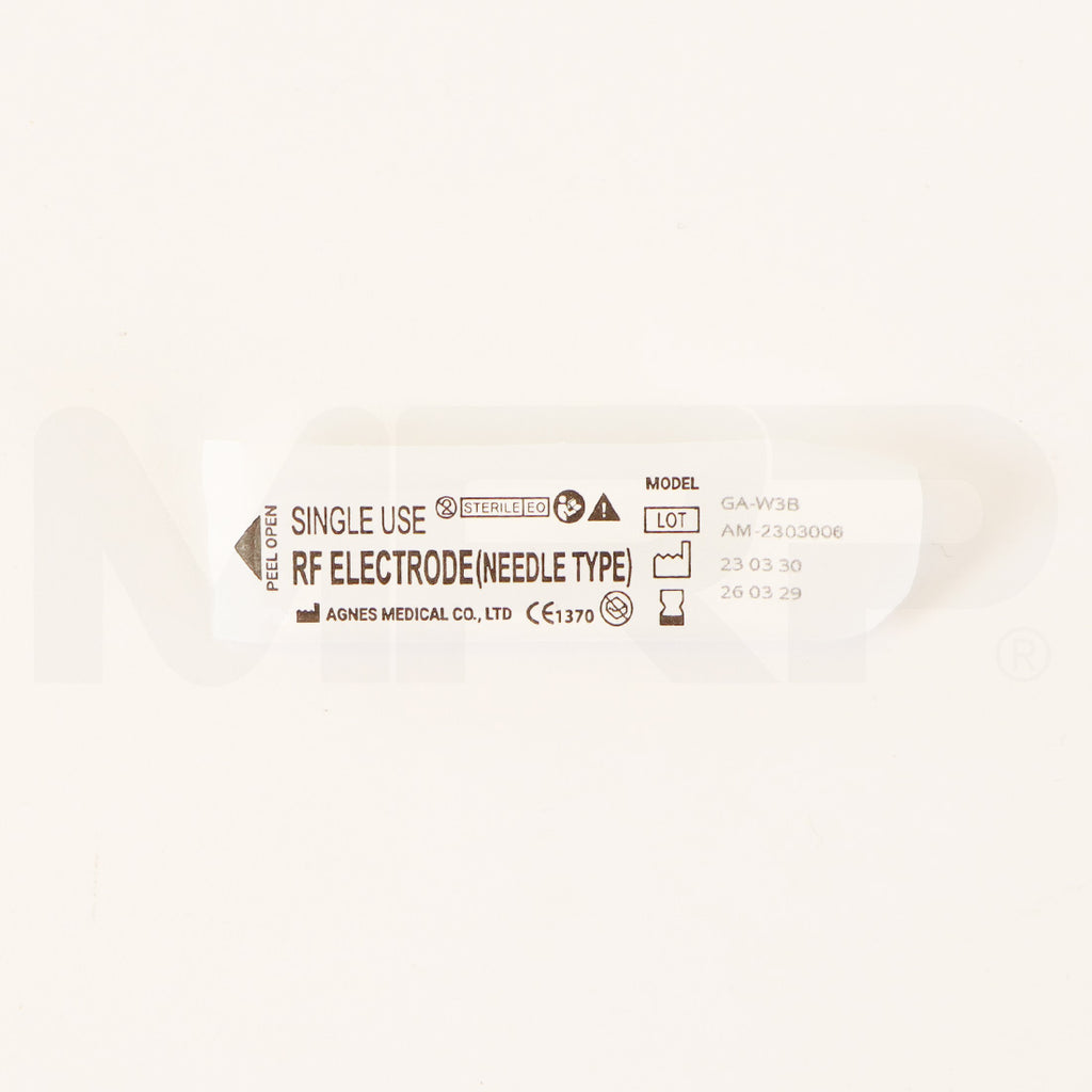 Agnes Medical Single Use RF Electrode Needle Type GA-W3B