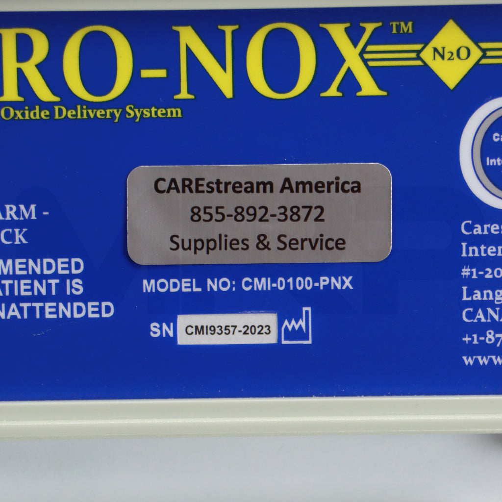 2023 ProNox Nitrous Oxide Anxiety Relief Delivery System