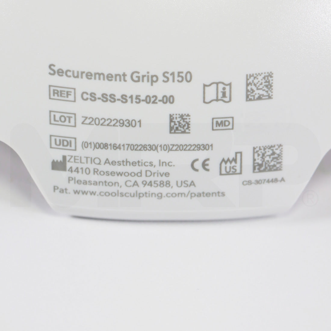 Zeltiq Aesthetics CoolSculpting Elite Securement Grip S150 2pk CS-SS-S15-02-002