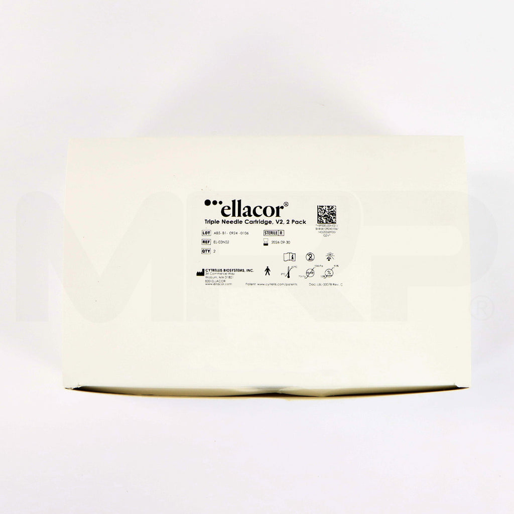 Cytrellis Ellacor Triple Needle Cartridges Box Top