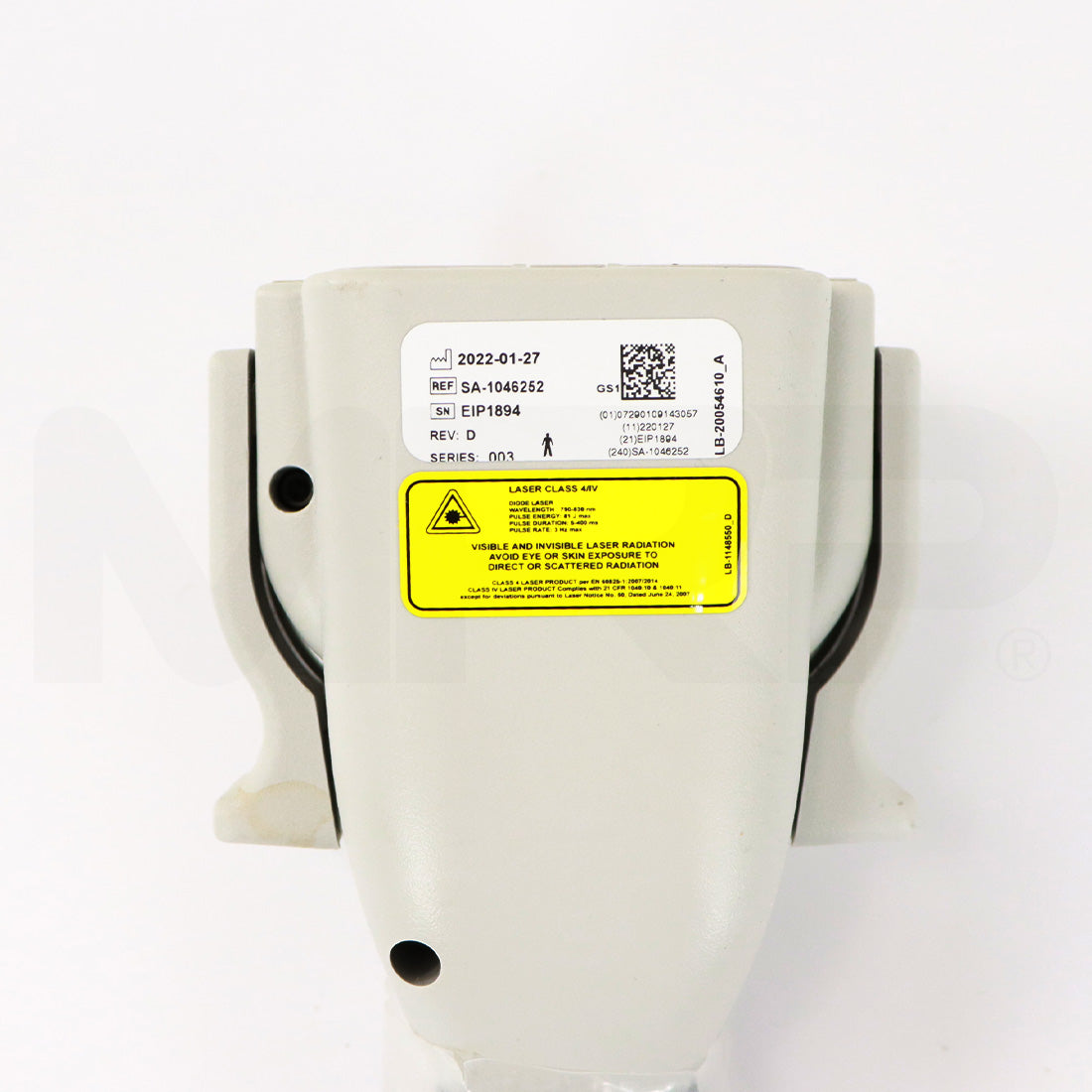 2013 Lumenis LightSheer Duet System Handpiece Serial