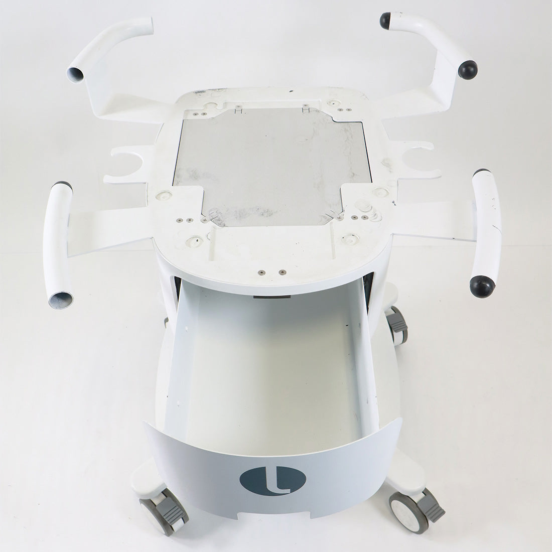 Lumenis M22 Universal IPL Laser Stand Cart Wheeled Single Drawer White
