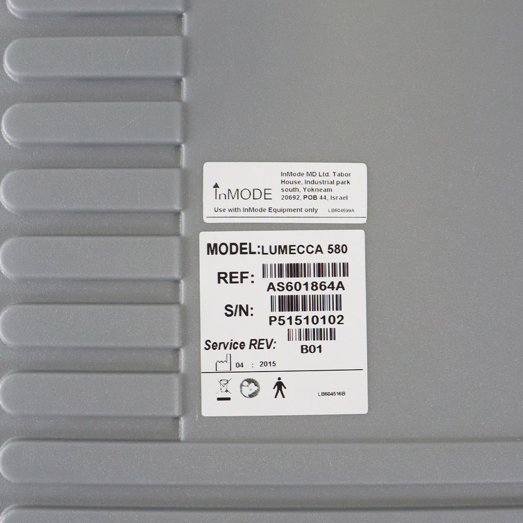 2015 InMode Lumecca IPL SR580 Handpiece HP Vascular Pigmented Lesions AS601864