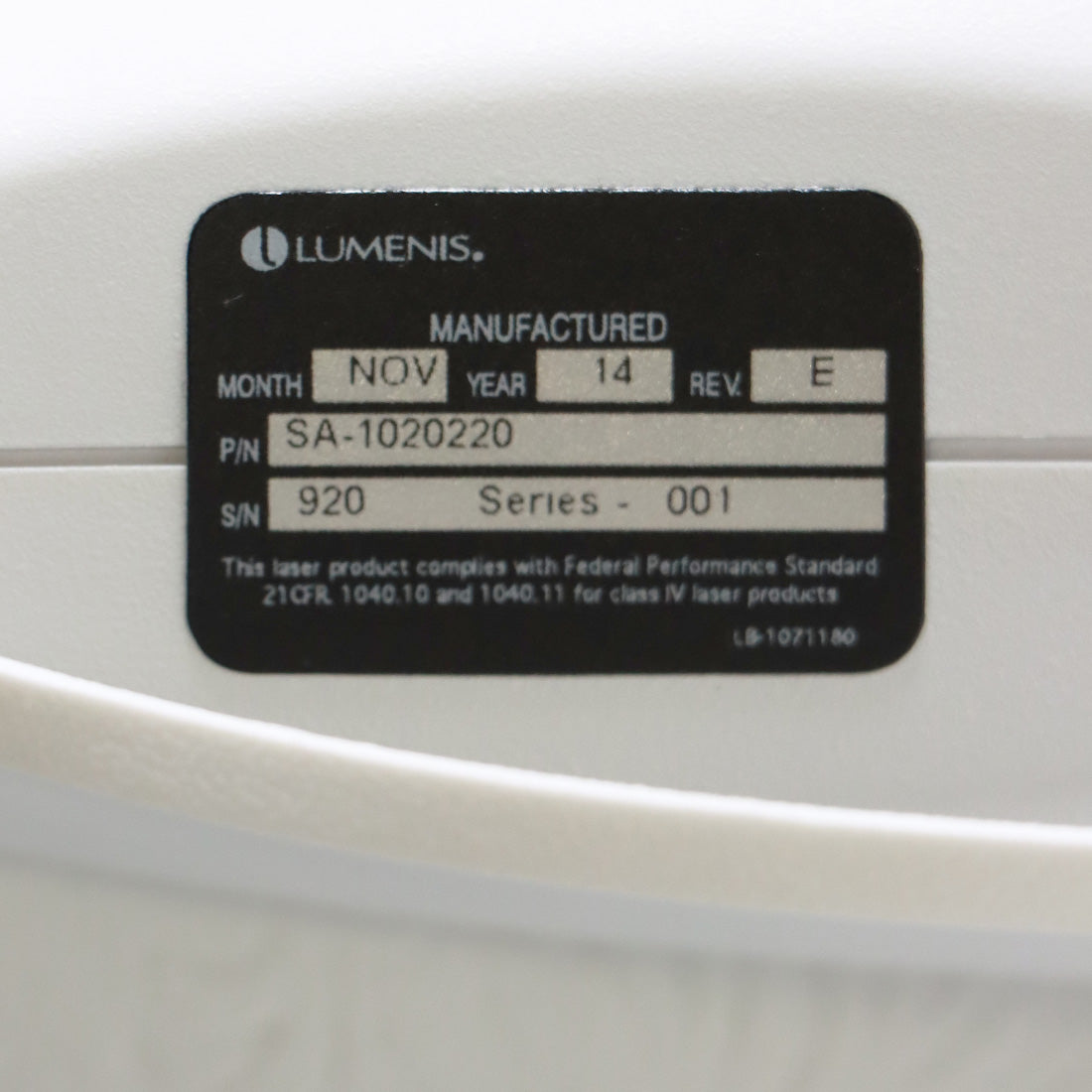 2014 Lumenis M22 Multi-Spot Nd:YAG Treatment Laser Handpiece SA-1020220