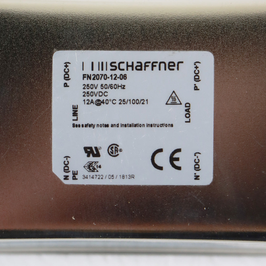 Zimmer Cryo 6 Chiller Electrical Line Noise Filter FN2070 Cryo6