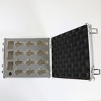 Bios 'Reboot Your Life' Square Epil Empty Carrying Case Silver