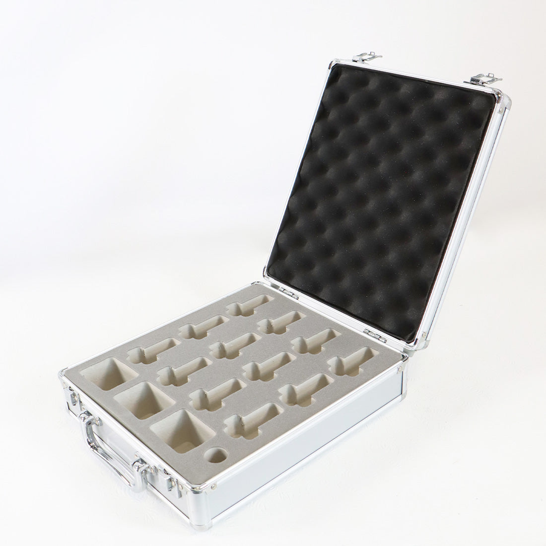 Bios 'Reboot Your Life' Square Epil Empty Carrying Case Silver