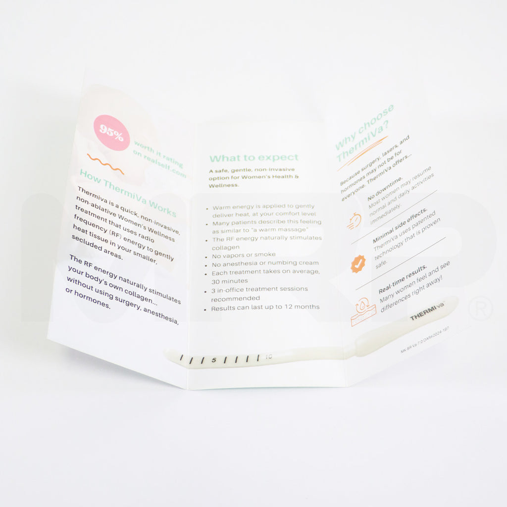 Thermi Va Beautful You Can Feel Marketing Brochure x25 Pack