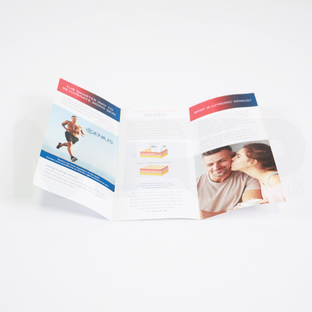 Lutronic Genius RF Intelligent Anti Aging Office Marketing Brochures x16 Pack