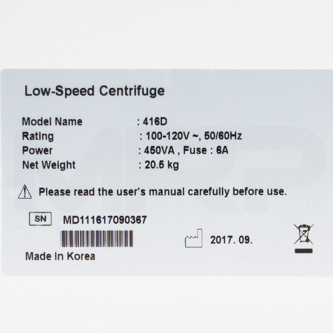 CSN Time Machine Low-Speed Centrifuge Stem Cell Therapy Device