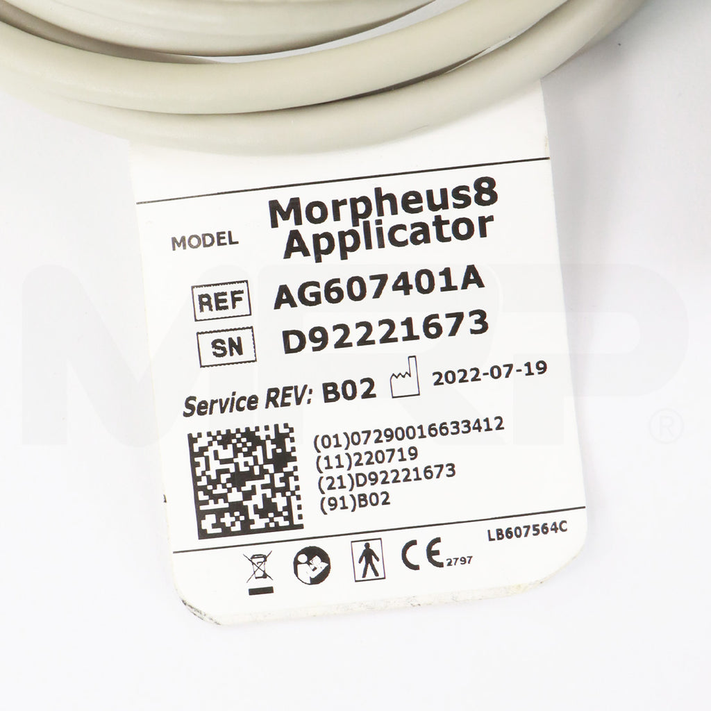 2023 InMode RF Pro System Morpheus8 Applicator Label