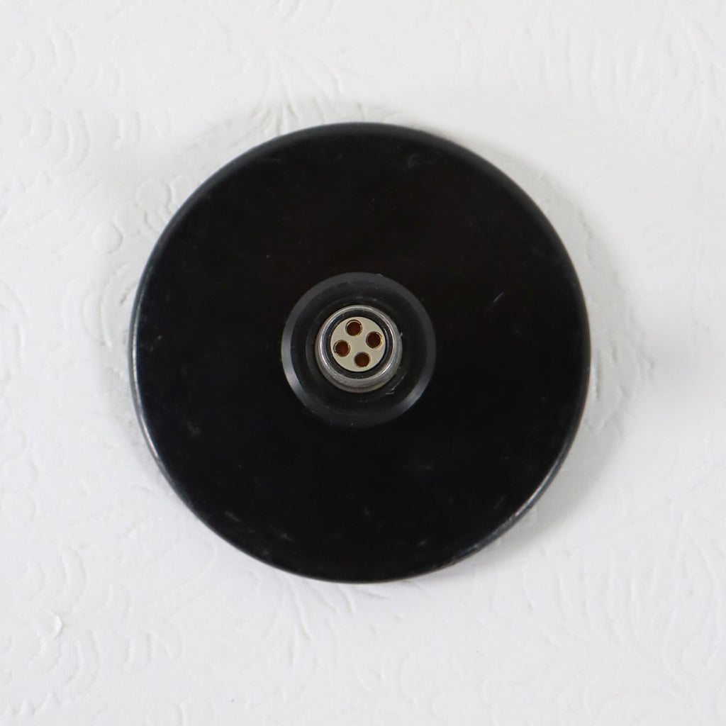 Thermi250 80mm Capacitive Electrode Circular Tip Black