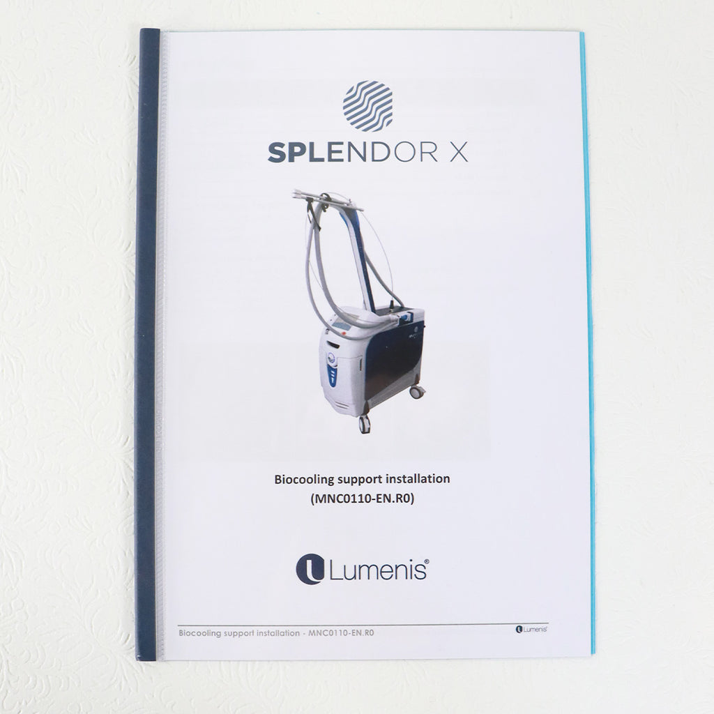 Lumenis Splendor X Biocooling Support Installation MNC0110-EN.R0