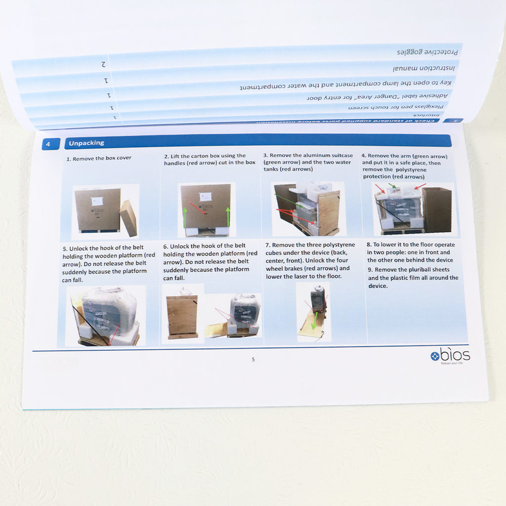 Lumenis Splendor X Quick Set-Up Guide MNC0106-EN R1