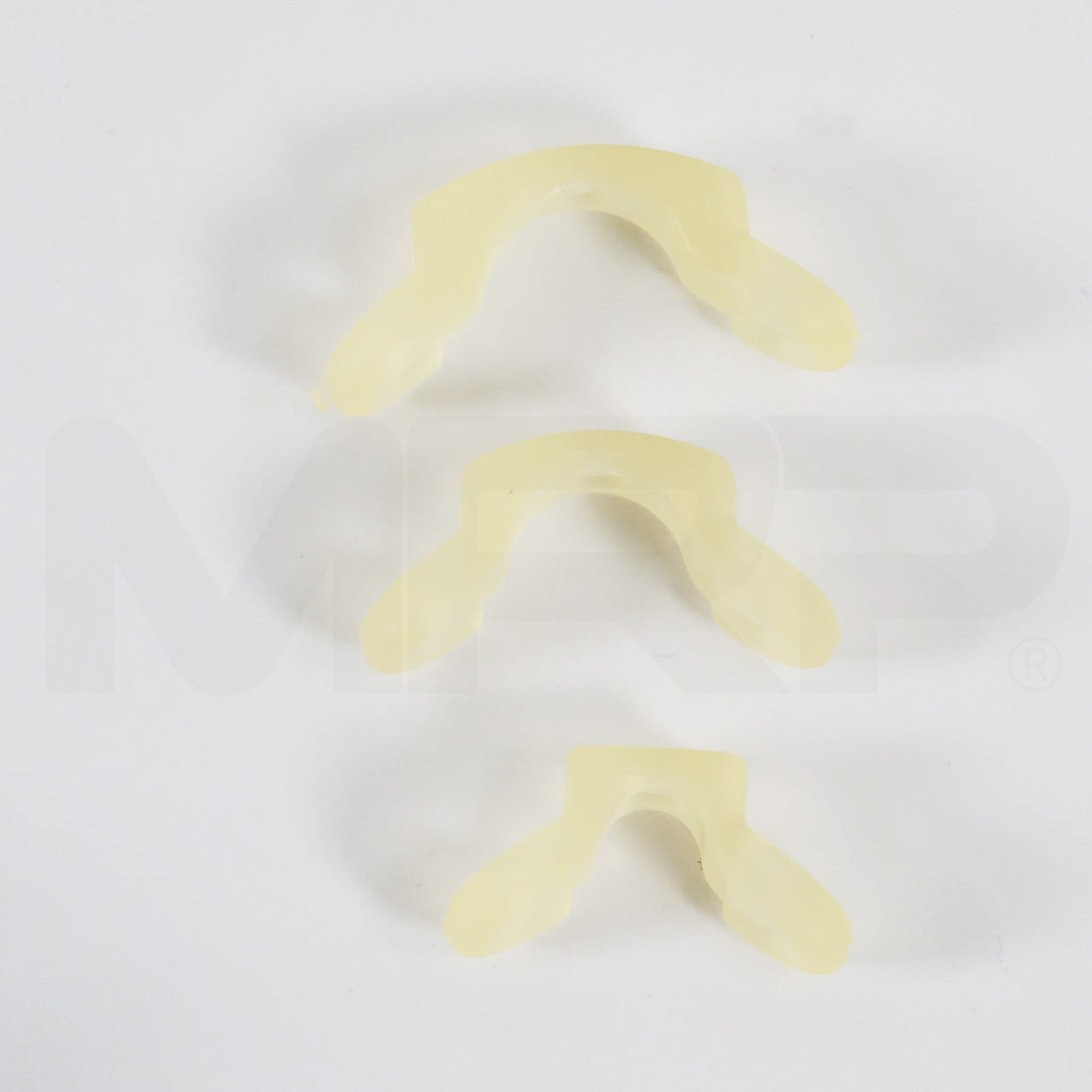 Yamamoto Patient Eyeshields Opaque Laser Goggles White Plastic